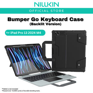 Nillkin Bumper Go Keyboard (Backlit) for iPad Pro 11 2024 M4/iPad Pro 13 2024 M4 keyboard case