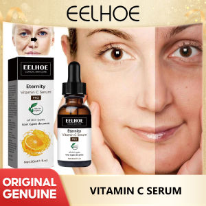 Eelhoe Vitamin C Serum Essence Multi Effect Repair Firming Skin Anti Aging Anti Wrinkle Essence Vitamin C Serum For Face Moisturizing Oil Control Shrink Pores Deep Anti Wrinkle Spots Fade Fine Line Whitening Vc Serum