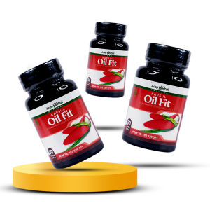 Kapsul Oil Fit Obat Herbal Tremor Parkinson Gemetaran Stroke Ringan Saraf Otot Rusak Otot kaku Epilepsi Isi 50 Kapsul