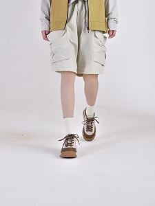 รองเท้าเสริมส้นหนาสำหรับผู้หญิง ยี่ห้อ Jeep สีดำและขาวแบบบล็อกสี แฟชั่นฤดูร้อน รองเท้าแพลตฟอร์มอเนกประสงค์สำหรับผู้หญิง ไม่ลื่น