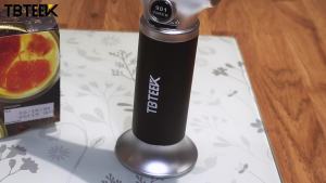 Butane Torch Kitchen Torch Cooking Torch with Safety Lock & Adjustable Flame for Cooking BBQ Baking Brulee Creme DIY Soldering(Butane Not Included)