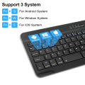 Mini Bluetooth Keyboard Wireless Keyboard for iPad Apple Mac Tablet Keyboard for Phone Universal Support IOS Android Windows. 