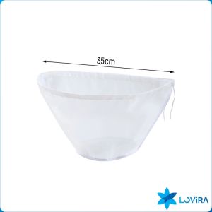 Reusable Mesh Soy Milk Strainer Juice Nut Milk Tea Nylon Filter Bag Bowl-shaped Food Coffee Filter