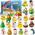 Advent Calendar 2024, Rubber Duck 24 Days of Countdown Christmas, Fun Duckie Bath Toys for Toddlers, Baby Shower Party Favors, Gifts Girls Advent Calendars 2024 Kids 1, 2, 3, 4, 5 Year Old, Xmas Ducks. 