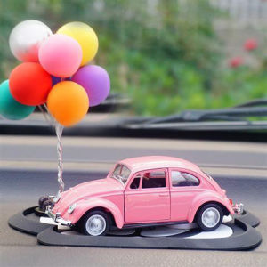 Mini car confession balloon alloy car model decoration creative diecast car interior decoration kereta mainan car decoration dashboard Toy car