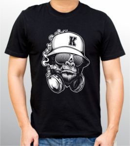 GORILLA K | Kaos Pria & Wanita | T-Shirt Jumbo | Murah | Distro | Produk Lokal | CIAO.ID