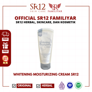 WHITENING MOISTURIZING CREAM SR12 / INSTANT WHITENING BODY LOTION & FACE BPOM / PELEMBAB & PENCERAH KULIT WITH SPF 20
