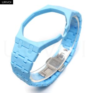 URVOI Ốp Dây Đeo Cho Swatch X AP Đồng Hồ Bỏ Túi Royal Pop Đổi Thành Đồng Hồ Đeo Tay Dây Đeo Polymer Công Nghệ Cao Khóa Bướm Chất Lượng2026
