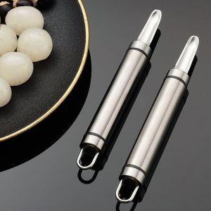 Dụng Cụ Lấy Lõi Trái Cây Bằng Thép Không Gỉ Tiện Lợi Bút xoáy hạt nhãn hạt vải-NIEVE