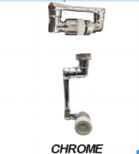 ✅SG Ready Stock 🎊Germany  Authorized Seller]sink faucet Adapter♻️ High Quality 360° Gun Metal/Chrome