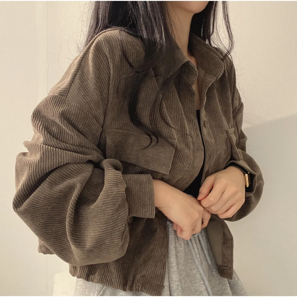 Vintage corduroy jacket womens hotsell