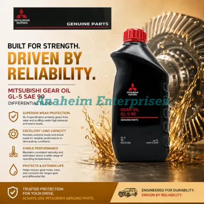 Mitsubishi Gear Oil GL-5 SAE90 - 1 Liter (Differential Fluid)