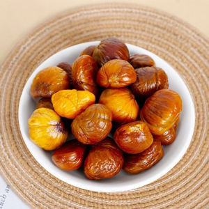 Chestnut kernel sa mga bukas na bags handa na kumain ng matamis na mani ng kastanyas 250g 500g    板栗仁