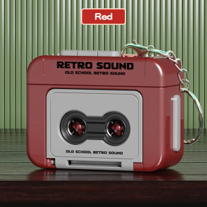 Baby Shine Gantungan Kunci Mini Voice Recorder Gaya Retro Dapat main musik