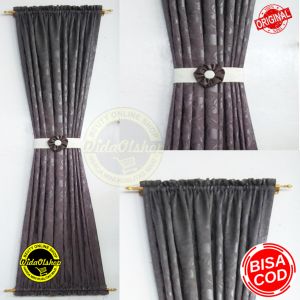 Gorden Kupu Kupu Pita Ikat Minimalis Embos Tebal