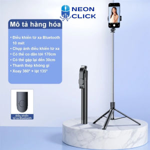 Gậy Selfie Bluetooth S05 Có Đèn LED Chân Tripod 3 Chân Gấp Gọn Điều Khiển Từ Xa Chụp Ảnh Livestream