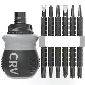 ไขควงตุ้ม ไขควงแม่เหล็ก สลับหัวได้ 34in1 เหล็กโครเมียมวาเนเดียม CRV ไขควงตุ้มเล็ก อเนกประสงค์