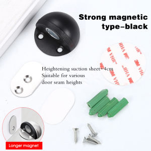 【Stainless】Penahan Pintu Model Bulat Keong/Door Stop Stopper Magnet/Penahan Pintu Rumah Magnet
