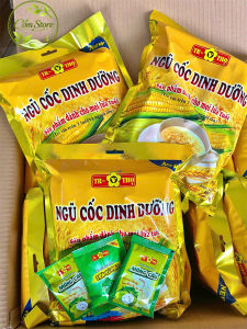 combo 3 bịch ngũ cốc dinh dưỡng trường thọ [ 1 bịch 20 gói] tặng 3 gói bột giải khát ngẫu nhiên
