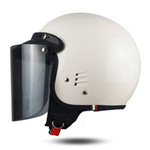 R-SIX HELM BOGO RETRO SOLID PREMIUM SNI