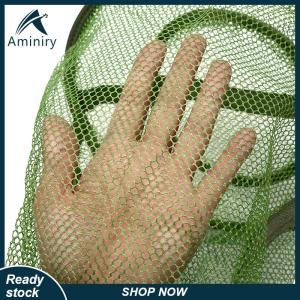 Aminiry[Love sports] Lưới Đánh Cá Câu Cá creel giải quyết Nylon hạ cánh Net đúc mạng lưới câu cá lồng