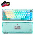 Aula F68 คีย์บอร์ดเกมมิ่ง 65% Tri-mode 68key Full RGB 2800mAh Hot-swapประกัน 2ปี(เปลี่ยนสินค้าใหม่) ส่งไว. 