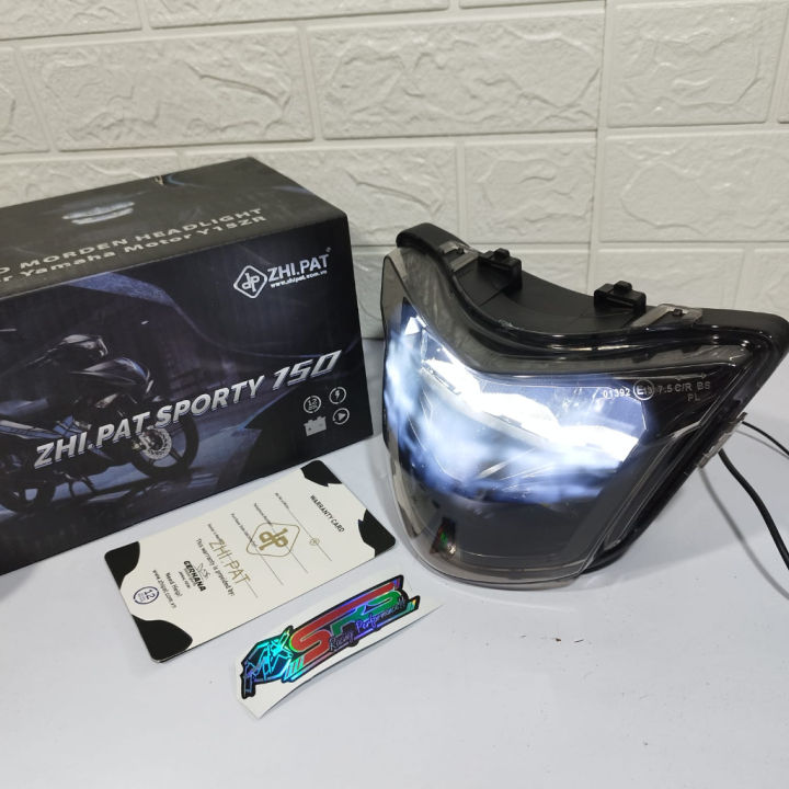 HEAD LAMP LAMPU DEPAN LED MX KING / MX150 ORIGINAL ZHIPAT Lazada