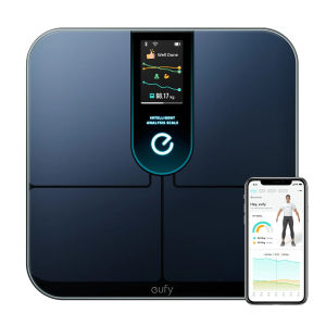 Eufy by Anker Smart Scale P3 Weighing Scale WiFi Bluetooth Body Fat Scale Wireless Digital Bathroom Scale 16 Measurements Body Fat BMI Muscle & Bone Mass 3D Virtual Body Mod High Accuracy IPX5 Waterproof