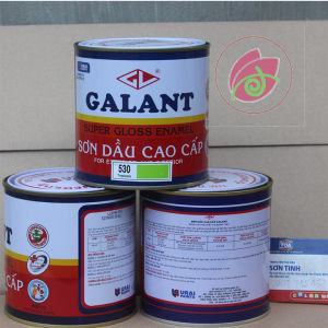 Sơn dầu bóng MÀU XANH LÁ MẠ LÁ CHUỐI GALANT 530 400ML 800ml (Tập Đoàn URAI - Thái Lan) Sử dụng cho gỗ tôn sắt thép