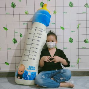 GỐI ÔM LOẠI LỚN GỐI ÔM DÀI HÌNH BÌNH SỮA MẪU MỚI