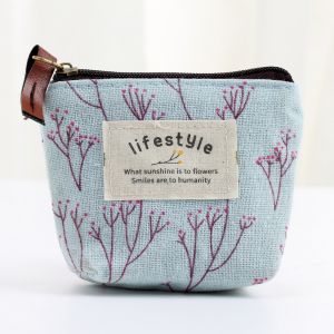 Beli 5 Free 1 Pouch Dompet Koin Resleting Live Style Kanvas Dompet Serbaguna Sleting Motif Bunga Wallet Coin Dompet Perhiasan Headset Multifungsi Murah Import