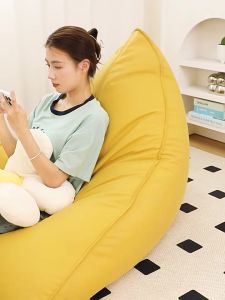 READY STOCKLazy Sofa Can Lie And Sleep Casual Triangle Bean Bag (Polystyrene Filling INCLUDED)