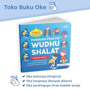Buku Anak Happy Moslem Kids Panduan Praktis Wudhu dan Shalat