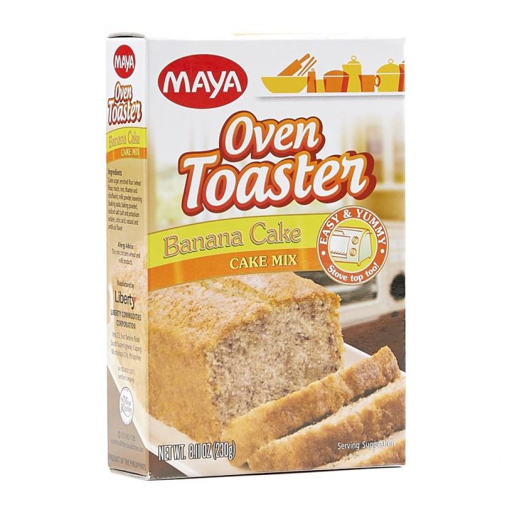 MAYA Oven Toaster Banana Cake Mix 230g | Lazada PH