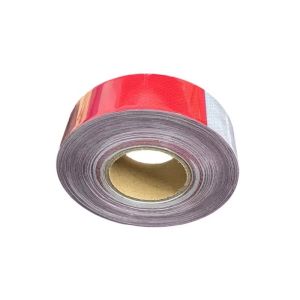 แถบสะท้อนแสงมีหลากหลายสีให้เลือก เทปสะท้อนแสง สติ๊กเกอร์ ติดรถบรรทุก ความยาว 50 เมตร