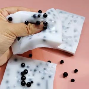 1Pc Stress-Relief Squeeze Toy Tofu Shaped Texture Pimple Creative Novelty Toys Desktop Decoration Christmas Gifts