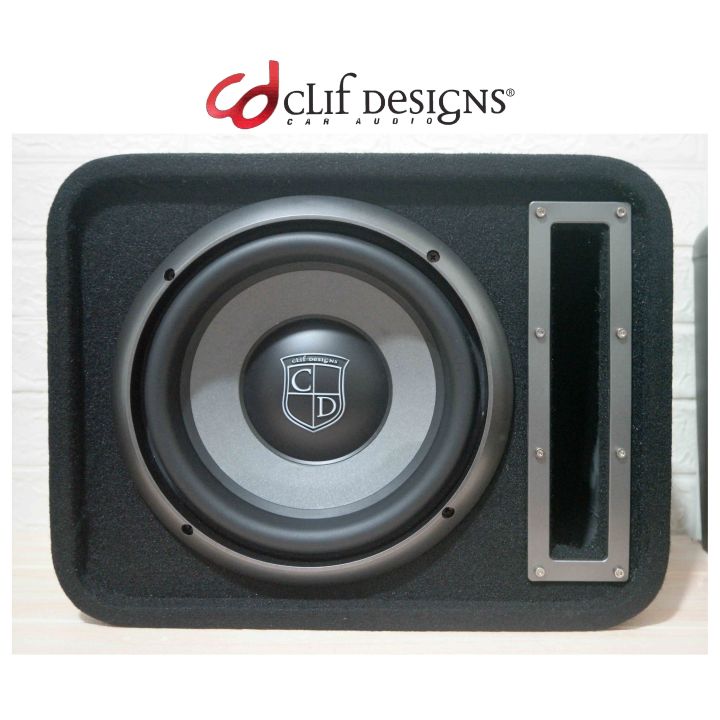 Clif Designs CD10BSA Subwoofer Aktif 10 inch Fullset Remote Bass