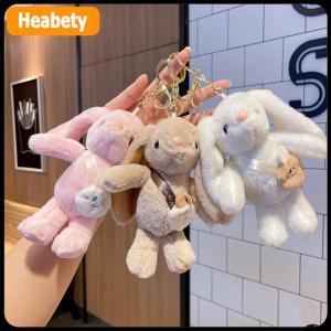 【2-3 days delivery】 Plush Satchel Bunny Keychain Cute Bunny Cartoon Key Chain Plush Toy