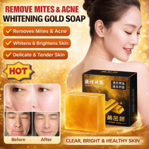 Perfume Gold Soap Antiaging Moisturizing Essential Oil Soap Body Cleansing Bar Brightening Skin Rejuvenation Long Lasting Fragrance