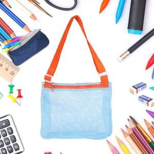 YAHOO Beach Toys Mesh Beach Bag Sand Toy Seashell Collecting Bag Pool Bag Swimming Beach Accessories Gift for Boys and Girls