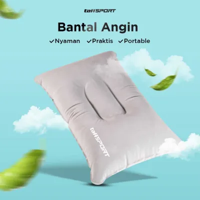 TaffSPORT Bantal Angin Portabel Travel Camping Inflatable Air Pillow 330x220mm XLZT-15