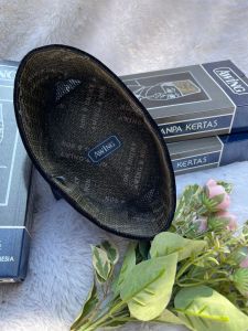 Peci Awing Hitam Polos Pria Dewasa