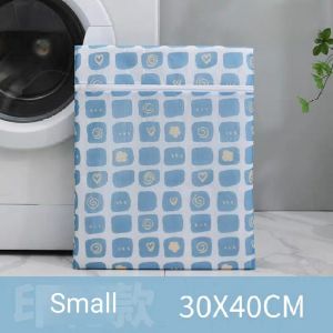 Set laundry bag jaring Biru Square/Jaring pelindung pakaian laundry/Washing laundry bag