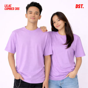 Kaos Polos Combed 30s Ungu Pria Wanita S-4XL | DST