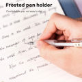 Deli A122 Press Gel Pen 0.35mm Full Needle Tube (Black) 1Pc. 