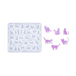 Explore Creative Earring Designs with Cats Silicone Mould Portable Decoration for Craft Projects Supplies