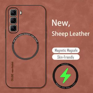 Soft case Magnetic INFNIX HOT 50 PRO PLUS Casing Magsafe Luxury