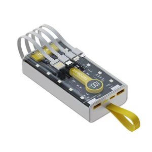 Power Bank Solar 120W PD20W Dual USB Output 50000mAh Outdoor Charging for Mobile Devices