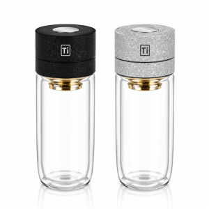 Bình Thủy Tinh Pha Trà 2 Lớp Cao Cấp 500ml - Có Lưới Lọc Inox 304 Chống Nóng Chịu Nhiệt Tốt Cho Văn Phòng Doanh Nhân