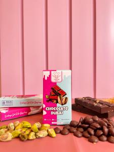 Coklat Dubai Kunafe Pistacio 40g MINI - Yayang Dessert Dubai Chocolate